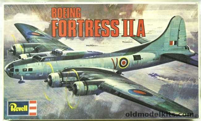 Revell 1/72 Boeing Fortress IIA RAF (B-17) - Great Britain Issue, H213 plastic model kit